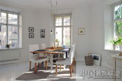 北歐簡約風(fēng)格  讓家充滿陽光現(xiàn)代餐廳裝修圖片