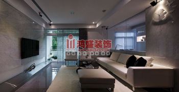 世茂首府 1現(xiàn)代客廳裝修圖片