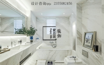 【愛(ài)百居裝飾】?jī)?yōu)雅浪漫法式現(xiàn)代衛(wèi)生間裝修圖片