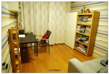 80平小資生活、情調(diào)質(zhì)感兩居室實(shí)景賞析簡約書房裝修圖片