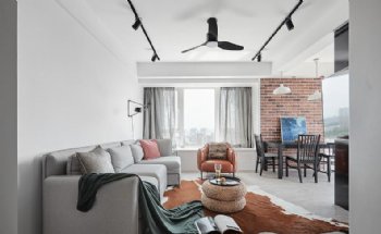 89平輕工業(yè)兩居裝修 簡(jiǎn)約裝修造格調(diào)