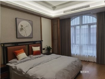 238平大戶型實圖混搭風(fēng)格臥室